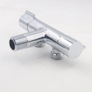 Fabricant en gros machine à laver <span class=keywords><strong>robinet</strong></span> inverseur une entrée et deux sorties toilette vanne d'angle à <span class=keywords><strong>double</strong></span> poignée - Product Image 3