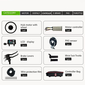 Kit de conversion de moteur de moyeu de <span class=keywords><strong>vélo</strong></span> <span class=keywords><strong>électrique</strong></span> 48/52v 2000w Mtx39 <span class=keywords><strong>avec</strong></span> <span class=keywords><strong>batterie</strong></span> Tiger Shark - Product Image 4