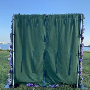 Fabbrica su misura <span class=keywords><strong>rosa</strong></span> artificiale della parete del fiore della festa nuziale di seta artificiale del fiore sullo sfondo della parete per la decorazione di nozze - Product Image 5