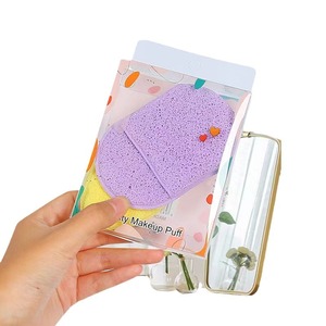 Éponge nettoyante pour le visage Mohei Beauty Makeup Puff, couleurs mélangées, lavable, pour le démaquillage et le lavage du visage - Product Image 5