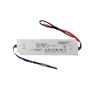 המשמעות היא LPV-100 סדרה 100W ספק כוח IP67 לתאורת LED LPV-100-12 LPV-100-15 LPV-100-24 LPV-100-36 LPV-100-48