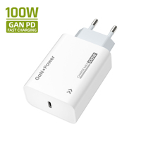 Chargeur PD pour téléphone portable, adaptateur 100W 20W, charge rapide avec QC3.0, prise standard US EU, sortie 5V/3A, OTP/OPV