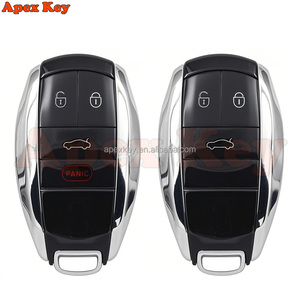 ใหม่ 3 ปุ่มเปลี่ยนสมาร์ทรีโมทคีย์สำหรับบี-เอ็นเล่ย์ เบนเทย์ก้า 2017-2021 2AHMV-YK1 - Product Image 1