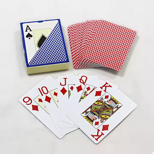 Tùy Chỉnh Lớn Phông Chữ PVC Texas Hold'em Chơi Thẻ Dày Không Thấm Nước Nhựa Poker Với Biểu Tượng Tùy Chỉnh Cho Trung Đông Trò Chơi - Product Image 2