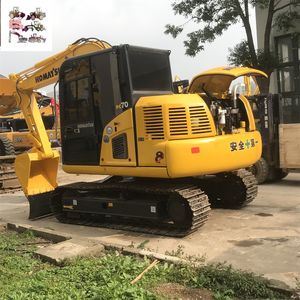 Komatsu PC70รถตักตีนตะขาบมือสอง CE ISO ได้รับการรับรอง2023รุ่น7ตันน้ำหนัก0.39เมตรเครื่องยนต์หลักความจุถัง - Product Image 3
