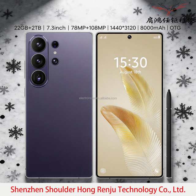 2026 Latest S26 ultra Nuevo Original 22G+2TB 7.3INCH Tlphone Pas Cher Al Scene Recognition Snapdragon8gen4 10core the Best Price