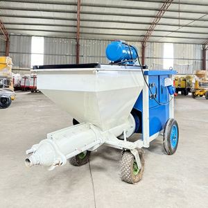 New Product <strong>Plastering</strong> Cement Mortar Sprayer Diesel Mortar Spraying Machines With <strong>Mixer</strong> - Product Image 4
