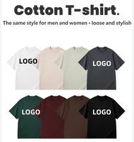 T-shirt Unisexe 100% Coton 300 GSM Épais et Surdimensionné, Personnalisable avec Logo, Écologique et Anti-Boulochage – Vente en Gros