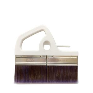 Pinceau Large de 8 pouces, <span class=keywords><strong>brosse</strong></span> <span class=keywords><strong>pour</strong></span> le sol, la pâte de <span class=keywords><strong>papier</strong></span> <span class=keywords><strong>peint</strong></span> et les portes, poils synthétiques doux avec manche ergonomique, grande peinture - Product Image 1