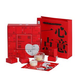 กล่องของขวัญเทียนหอมกลิ่นนอร์เทิร์น มู สีแดง พรีเมียม กลิ่นหอมไพเราะ ชุดของขวัญสำหรับงานแต่งงาน วันเกิด ของขวัญส่วนตัว - Product Image 5