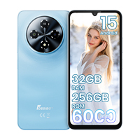 Teléfono Móvil FOSSiBOT S5 Pro con Pantalla IPS de 6.88 Pulgadas y 120 Hz, 8 GB + 256 GB, Android 15, Gemini AI, Batería de 6000 mAh, Doble SIM, 4G