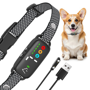 CE FCC Hond Mini Blafcontrole Trainingshalsband IPX6 Waterdicht 250mAh Magnetisch Oplaadbaar Geen Blaf Vibratie Schok Halsband - Product Image 1