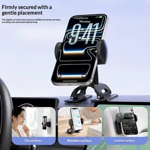 Dual Base NEU Universelle 360-Grad-Aufkleber Auto-Handyhalterung Armaturenbrett Mobiltelefon-Halterung Auto-Halterung - Product Image 2