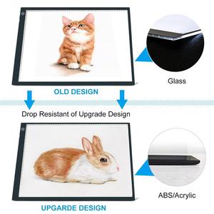 Jsk Xách Tay Siêu Mỏng Siêu Mỏng <span class=keywords><strong>A2</strong></span> A3 A4 Mờ Có Thể Điều Chỉnh Truy Tìm Bảng Vẽ Cho Trẻ Em Và Học Sinh Led Ánh Sáng Pad - Product Image 3