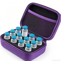 Étui de transport étanche pour huiles essentielles, grande capacité, boîte de rangement pour vernis à ongles, organisateur