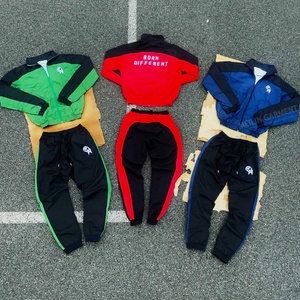 High Quality Custom Nylon Gym Tracksuit Pants Men Lightweight <b>Zip</b> <b>up</b> <b>Jacket</b> Two Piece Nylon Windbreaker Tracksuits - Product Image 1