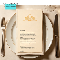 Cartes de vœux personnalisées en gros, impression numérique, carton fantaisie de haute qualité, pelliculage offset pour mariages, événements, hôtellerie