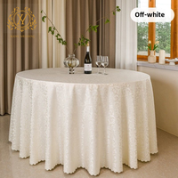 Nappe de Table à Manger de Mariage de Style Européen Grande Nappe Ronde Circulaire Hôtel Jacquard Nappe Couverture de Table pour Restaurants
