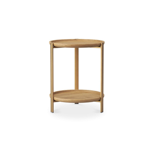 Mesa Auxiliar de Madera Natural Premium con Construcción Sólida y Diseño Tallado a Mano, Mueble Decorativo Elegante para Dormitorio o Sala de Estar - Product Image 2