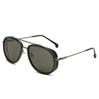 Gafas de Sol de Moda Unisex para Mujer, Gafas de Sol de Diseñador para Hombre, Promoción OEM, Gafas de Sol Retro de Metal con Marco en Forma de A