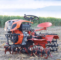 Tracteur agricole à quatre roues motoculteur Triller Mini motoculteur sarcleur électrique motoculteurs rotatifs