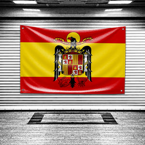 <span class=keywords><strong>Franco</strong></span> España Bandera Personalizada DIY para Decoración de Dormitorio, Pancartas para Pared, Tapiz Decorativo para Habitación, Banderas Divertidas para Exterior de 3x5 pies - Product Image 4