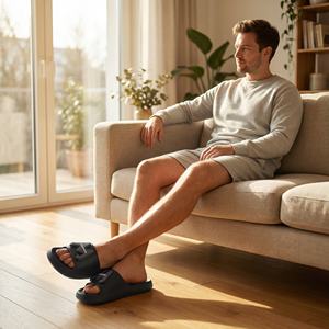 Chaussons d'intérieur et d'extérieur pour homme, imperméables, antidérapants, respirants, légers, résistants à l'usure, tendance, décontractés - Product Image 3