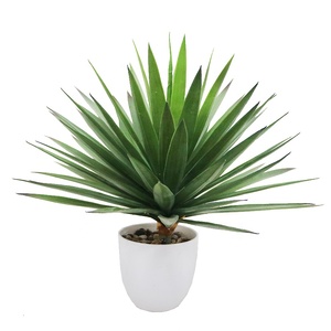 Planta Artificial de <span class=keywords><strong>Agave</strong></span>, Bonsái Realista, Suculenta Artificial para Decoración de Interiores, Hogar y Oficina - Product Image 5