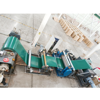 Bobine de gouttière en aluminium prépeint, bande de gouttière en aluminium coloré pour système de drainage résidentiel, usine