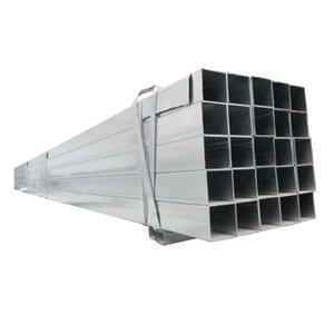 Tube carré galvanisé noir à prix avantageux, en acier de haute qualité, matériau de construction, vente directe d'usine - Product Image 6