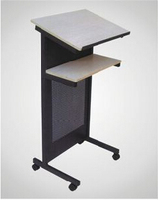 Lectum, table élévatrice gratuite, choix multi-personnes de table mobile d'enseignement, mouvement de rotation libre, ordinateur ou projecteur mis