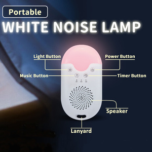Bébé Maison Portable Rechargeable 8 Apaisant Musique Naturelle <span class=keywords><strong>Blanc</strong></span> Bruit Dormeur Sommeil Son Machine Bébé Machine a Bruit <span class=keywords><strong>Blanc</strong></span> - Product Image 3