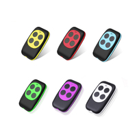 Télécommande de porte de garage 433 MHz 4 boutons, télécommande universelle de copie, télécommande de clonage pour portail électrique, duplicateur de clé