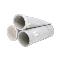 Sac filtrant anti-poussière en feutre aiguilleté polyester enduit de PTFE ; Filtre antistatique résistant à la corrosion de qualité industrielle pour l'industrie chimique fine, fabriqué en Chine