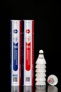 Match <span class=keywords><strong>de</strong></span> Badminton <span class=keywords><strong>de</strong></span> <span class=keywords><strong>Paris</strong></span> personnalisable approvisionnement suffisant volant <span class=keywords><strong>de</strong></span> <span class=keywords><strong>plume</strong></span> d'oie LINGMEI-90 <span class=keywords><strong>de</strong></span> Badminton pour l'entraînement <span class=keywords><strong>de</strong></span> tournoi - Product Image 5