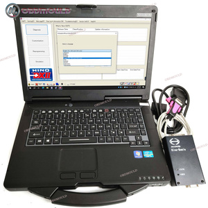 For Hino Bowie Explorer Hino DXII DXIII Truck OBD2 USB Cable Hino Diagnostic v3.16 Diagnostic Scanner Tool+CF53 laptop - Product Image 2