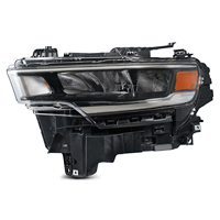 Neuerscheinung Qualitäts-Scheinwerfer für 2025 Dodge RAM 1500 LED-Scheinwerfer Chrom Schwarzes Gehäuse 68666440AA 68666AA1AA