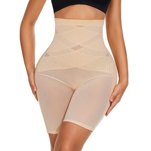 Faja moldeadora de cuerpo de cintura alta para mujer, ropa moldeadora de glúteos con Control de barriga acolchado, <span class=keywords><strong>bragas</strong></span> moldeadoras adelgazantes transpirables - Product Image 2