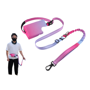 Riñonera de Poliéster Sólido Personalizable para Perros, con Correa de Tracción para Correr, Cintas Antiexplosión - Product Image 1