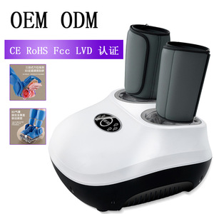 Masseur électrique pour les pieds avec compression par airbag et pétrissage pour le massage des pieds et des jambes, thérapie par compresse chaude, rechargeable par USB - Product Image 4