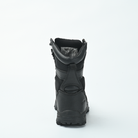 Bottes tactiques montantes pour l'entraînement sur le terrain - Bottes d'extérieur anti-écrasement à lacets