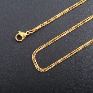 Collier fin en acier inoxydable Yadreva, chaîne Chopin réglable, ne ternit pas, accessoires de bijoux pour clavicule avec fermoirs mousquetons - Product Image 5