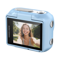 Cámara de Acción HD 1080P con Pantalla Reversible de 2.0 Pulgadas, Magnética, Desmontable, WiFi, para Deportes al Aire Libre, Grabación de Vlogs