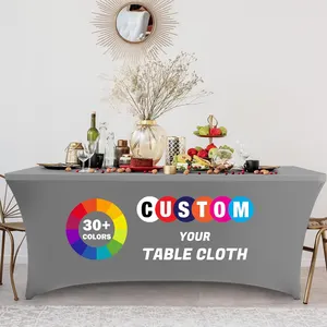 Personalized Custom Table Cloth with Business Logo Promotional Items Custom Table Runner hotel restaurant wedding