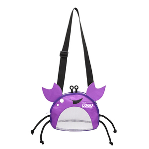 Tùy chỉnh trẻ em cua Vai Túi với dây đeo điều chỉnh, thiết kế thú vị, túi lưới, hoàn hảo cho các chuyến đi biển - Product Image 1