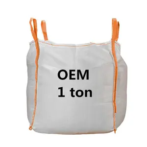 EGP OEM factory FIBC maxi ton bag jumbo big bag Upper sealing cloth lower discharge port customized bulk super sack