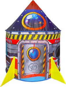 Tente de jeu pour enfants <span class=keywords><strong>Rocket</strong></span> imprimée, tente de jeu d'intérieur, château de princesse, tente de jeu <span class=keywords><strong>pop</strong></span>-up pour bébé, jouet de tente - Product Image 6