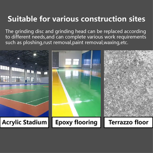 Máquina pulidora de terrazo para hormigón con garantía de calidad, máquina pulidora eléctrica de gasolina para suelo de hormigón - Product Image 5