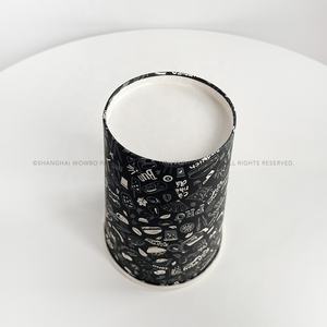 Vasos de papel impresos personalizados respetuosos con el medio ambiente con logotipo biodegradable compostable PLA recubierto para cero residuos evento tazas al por mayor a granel - Product Image 6