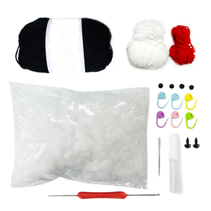 Make Your Own Amigurumi Animal Crochet Kit With Yarn Beginners Diy <b>Knit</b> Crochet Kit - Product Image 3